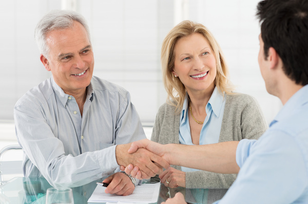 Hallmark Nameplate Handshake and agreement