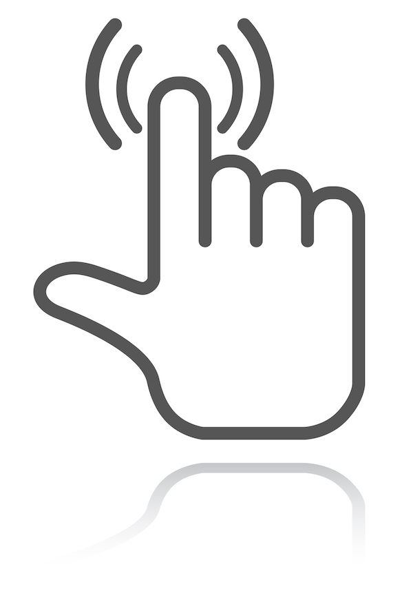 hand pointer icon