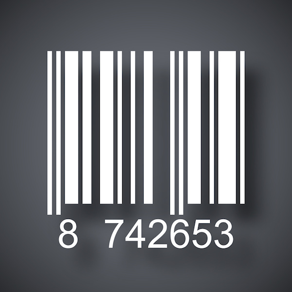 bar code, nameplate, hallmark nameplate