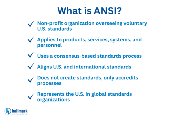 what is ansi standards
