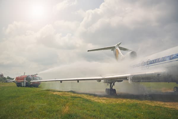 fireproof aviation nameplate