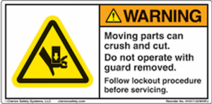 safety warning label