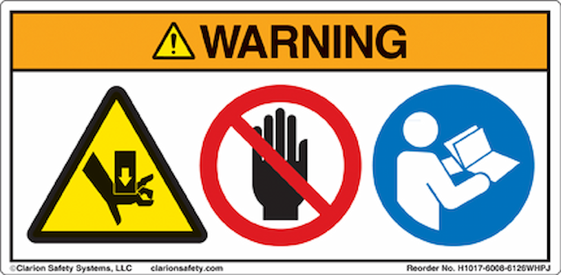 custom safety warning labels