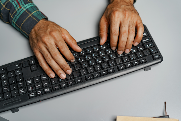 haptic feedback on keyboard