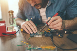 Testing Circuit Board repair