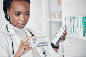 safety label on medicine