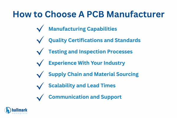 choose pcb manufacturer