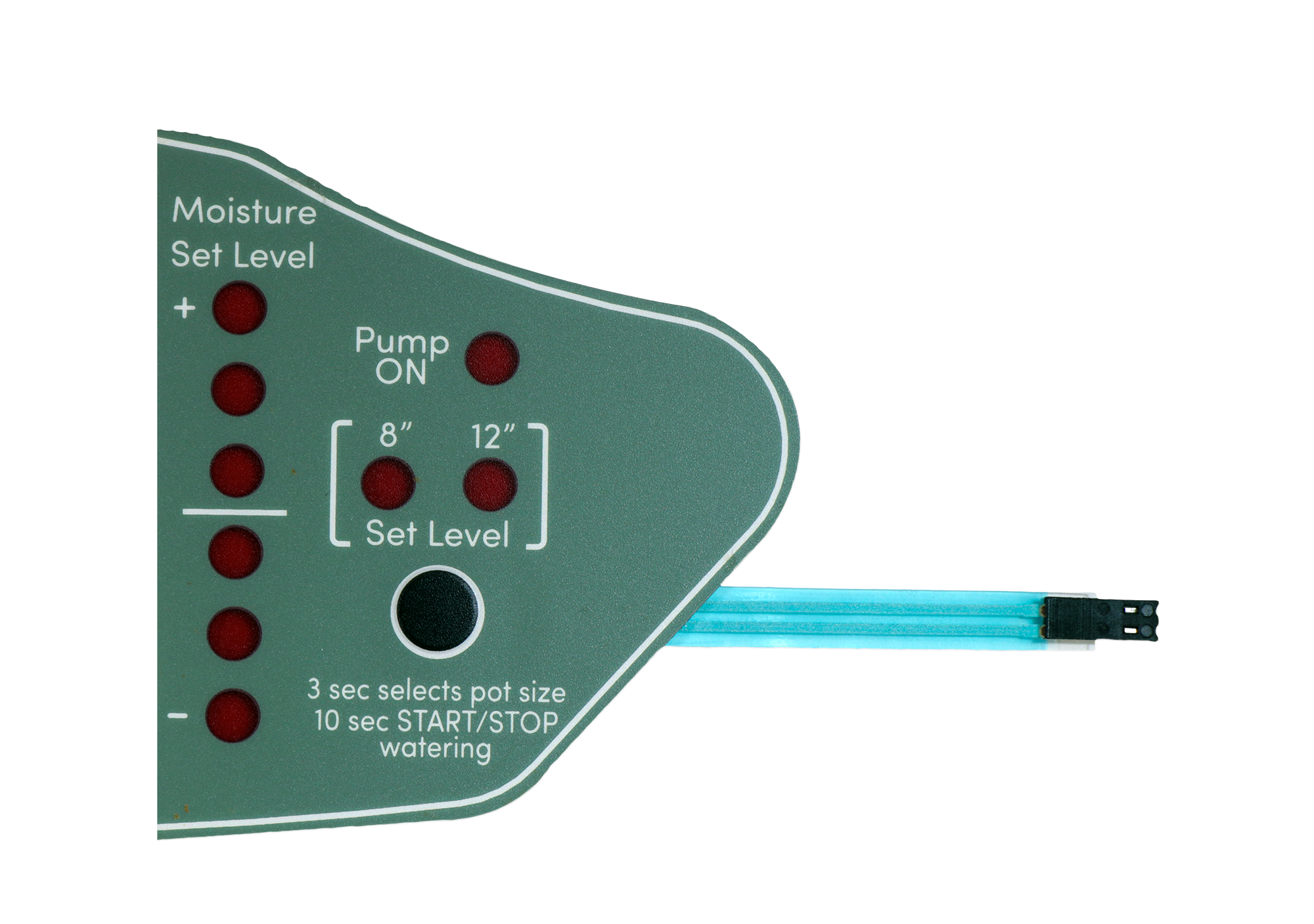 Custom LED-backlit membrane switch circuit board assembly for industrial applications