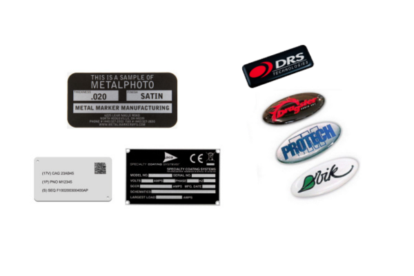 metal vs plastic nameplates