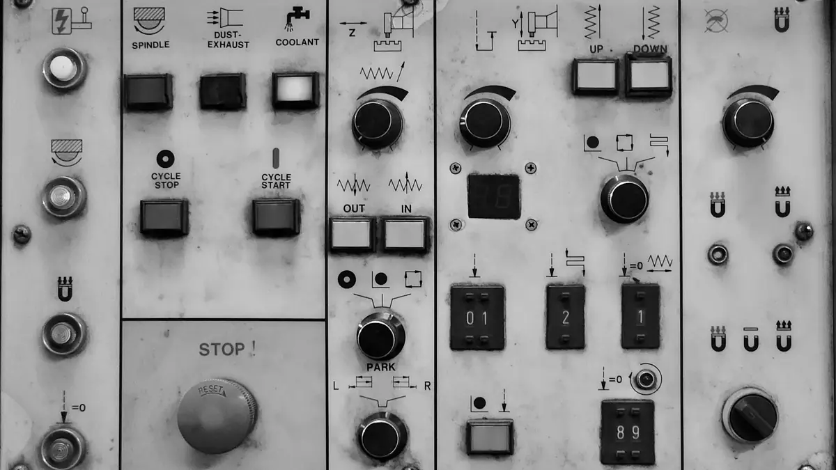 Lexan vs polyester graphic overlay materials on an industrial equipment control panel